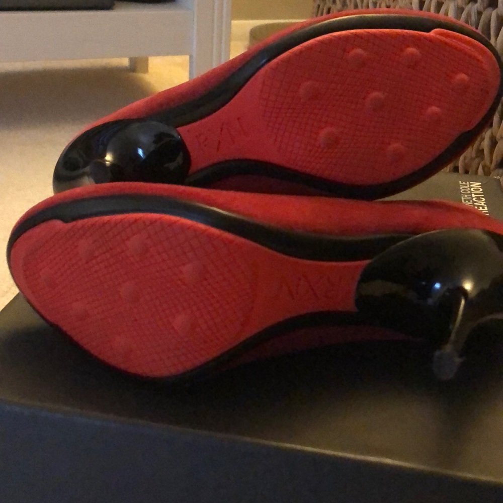 Red Suede Booties - image 3